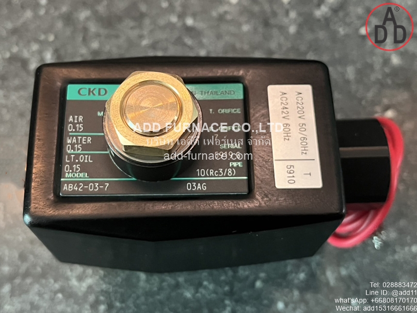 CKD AB42-03-7-03AG-AC220V (7) 